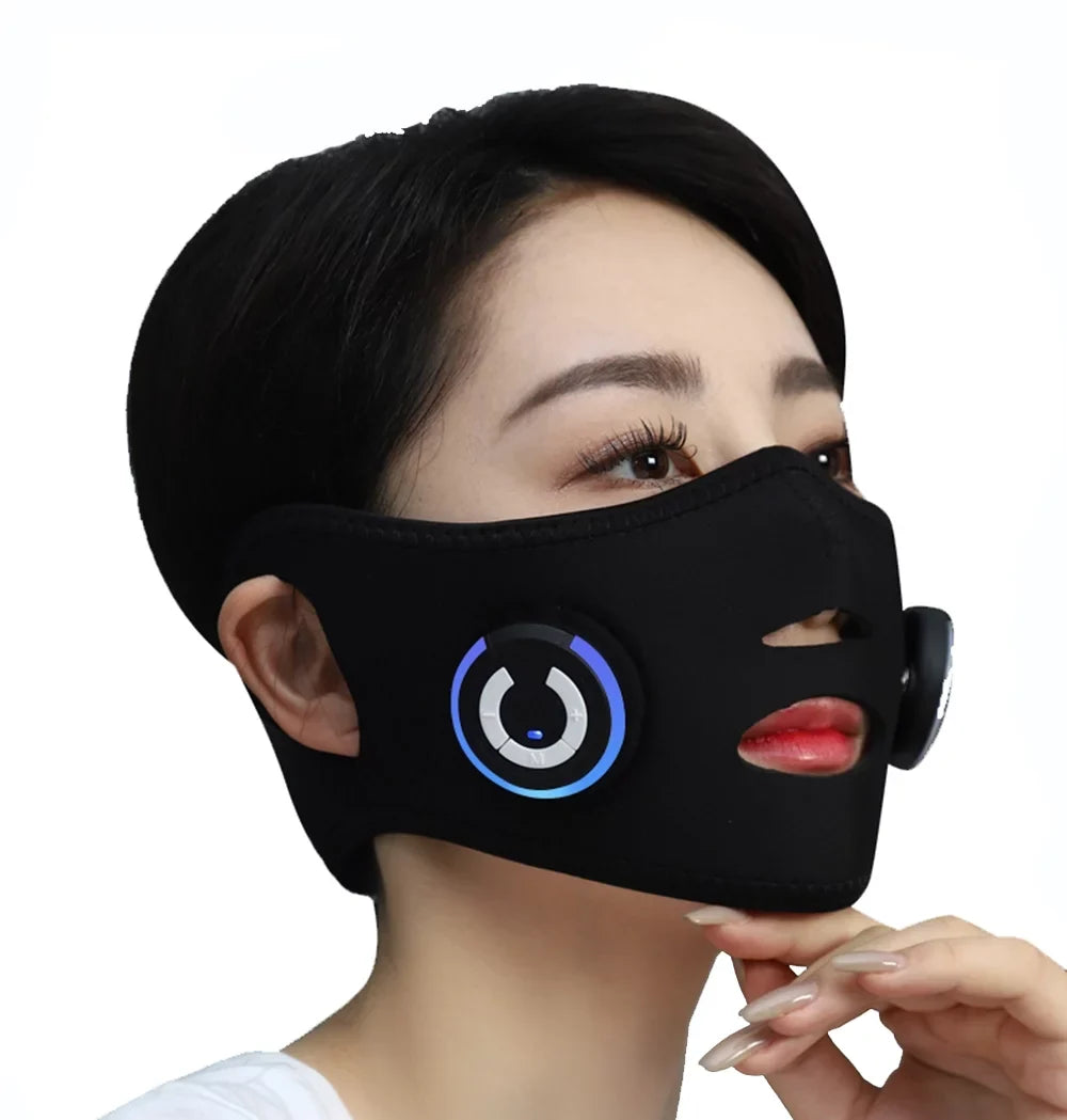 Silicon Face Face Electric Device, V Massager, Lifting Facial Mask Facial Micro-current Mask, EMS DEMUXI Thin