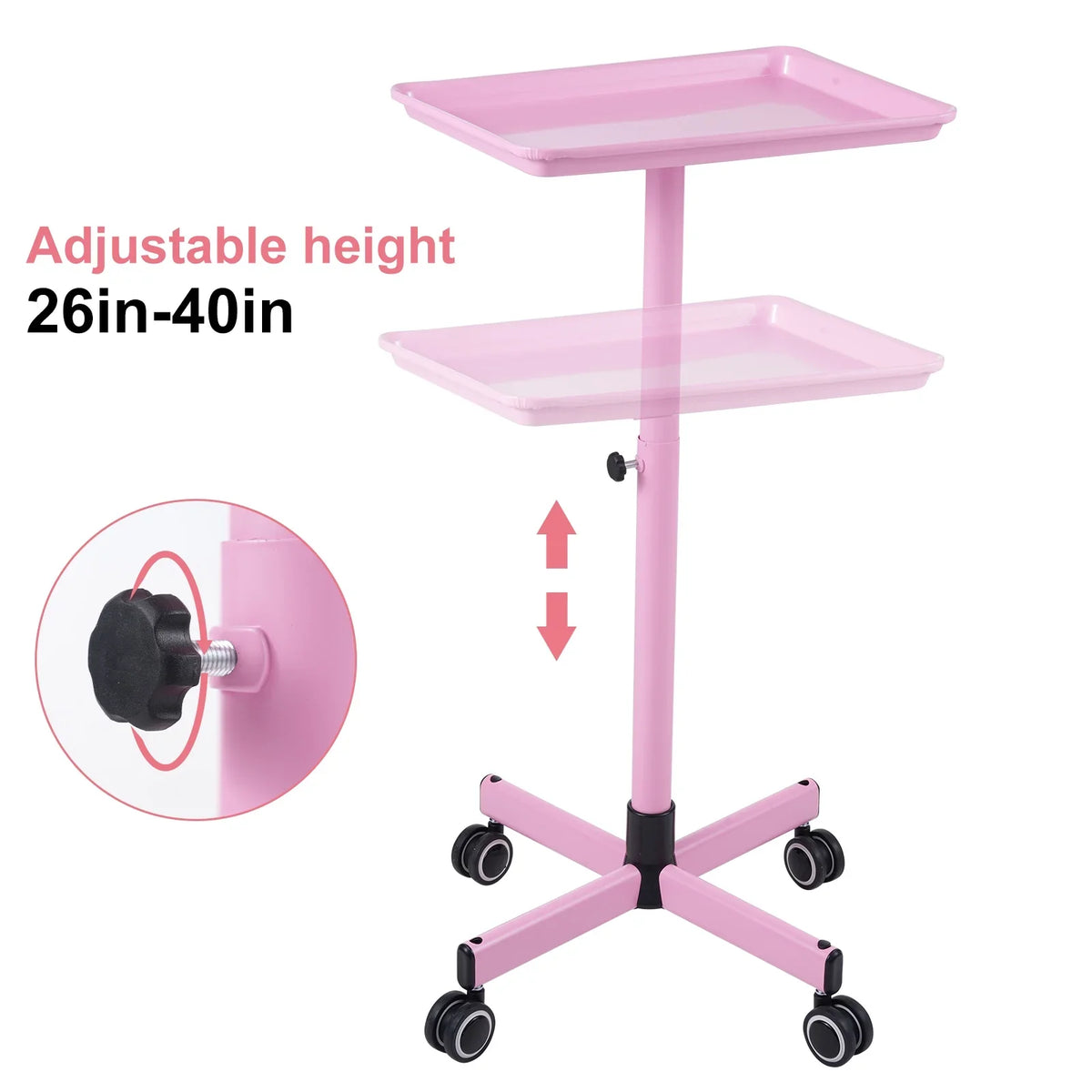 Wheels Salon Spas - Convenient Clinic - Hair Hair Bestauty Portable Salons WheelsAdjustable And Hair Hair - Color Shelf,Use Cart Wheels Salon SalonHair By Storage Professionals Beauty