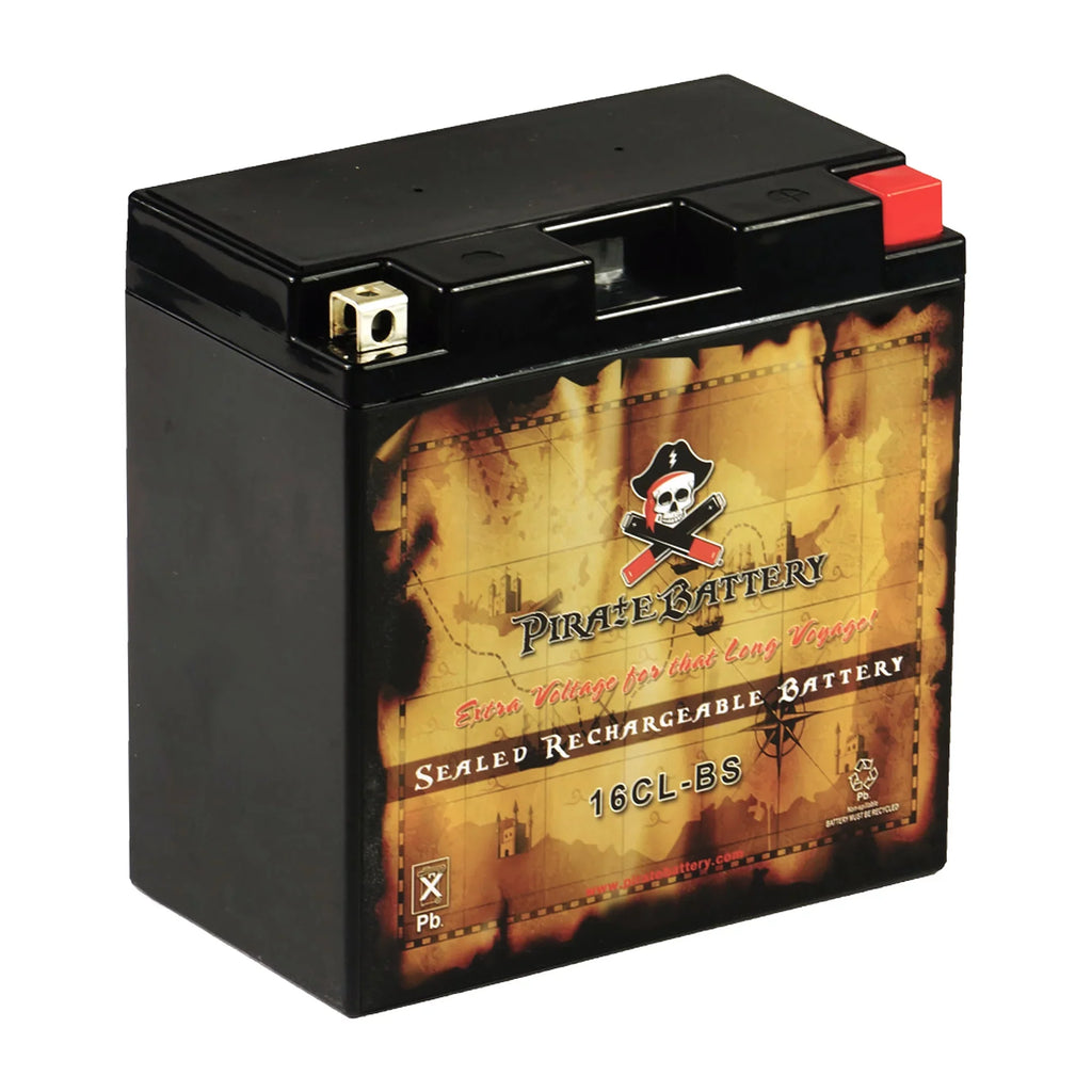 1994 Volts,19 Battery Ski for Ah, 240 Sea-doo Brp Jet (16cl-bs Pirate Other All Cca) Battery Models Yb16cl-b 12