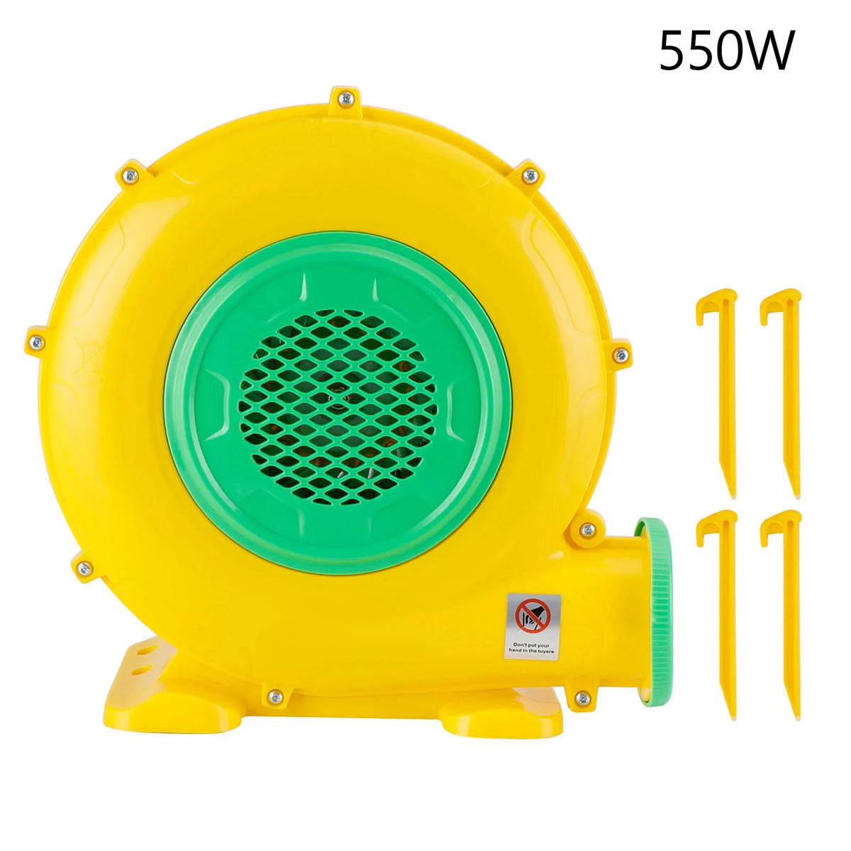 Pump Air Fan Inflatable 550 House castle Inflatable Bounce slide liquid Watt Blower