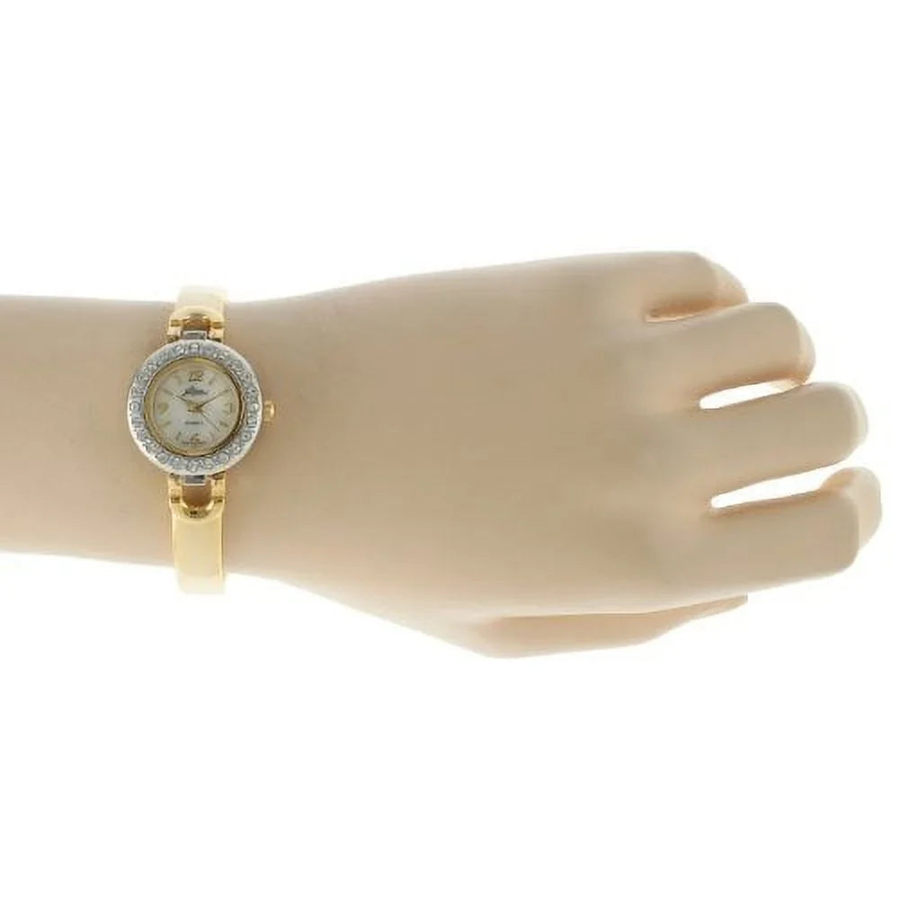 Set ST3 Watch Half Women's Bangle Gold-Tone Gift