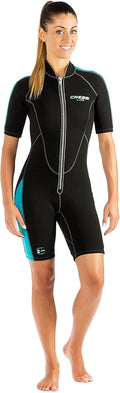 2mm Cressi Women's Lido Shorty Wetsuit