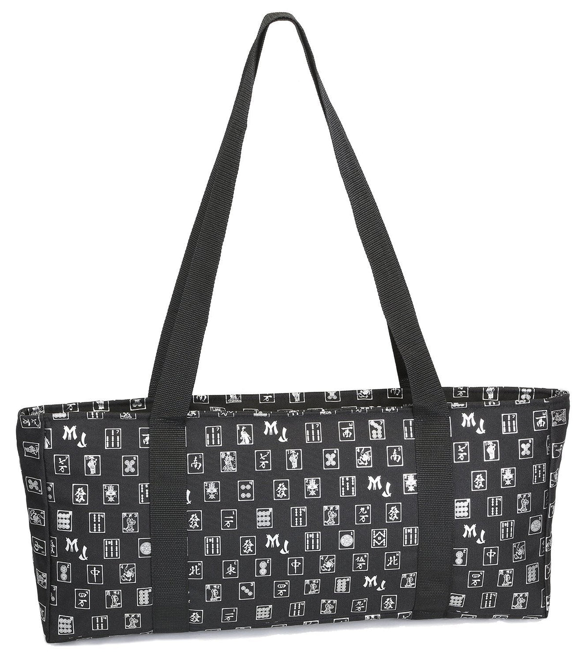 Silver & Replacement Soft tiles, MJ Jongg Direct Black bonus Mah Logo wraps Case matching Designer and and Case, included) two not (Replacement includes racks trays, Soft - bag, pushers Only a