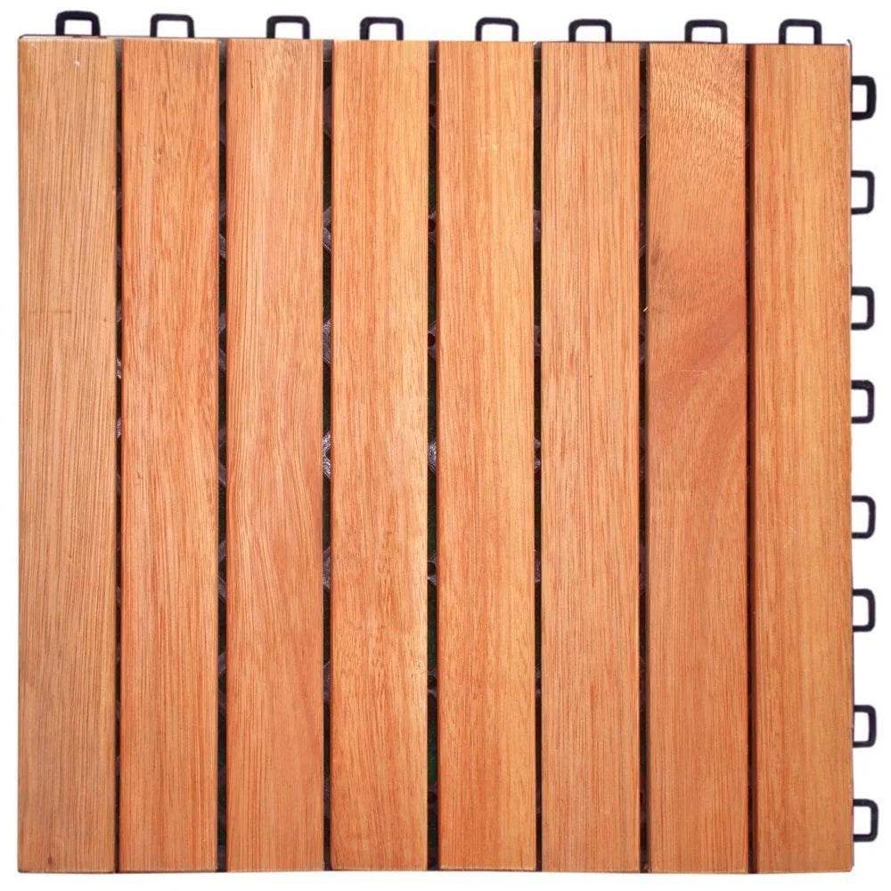 Deck Tiles, Hardwood Brands exterior ALK Slats Patio PK - 10 8 Interlocking