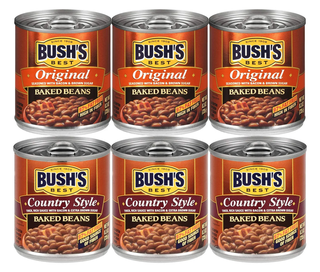 Variety Country design Baked Original Oz Pack, Ct 8.3 Baked Bush,S 3 Beans, Beans, 3 Best 1