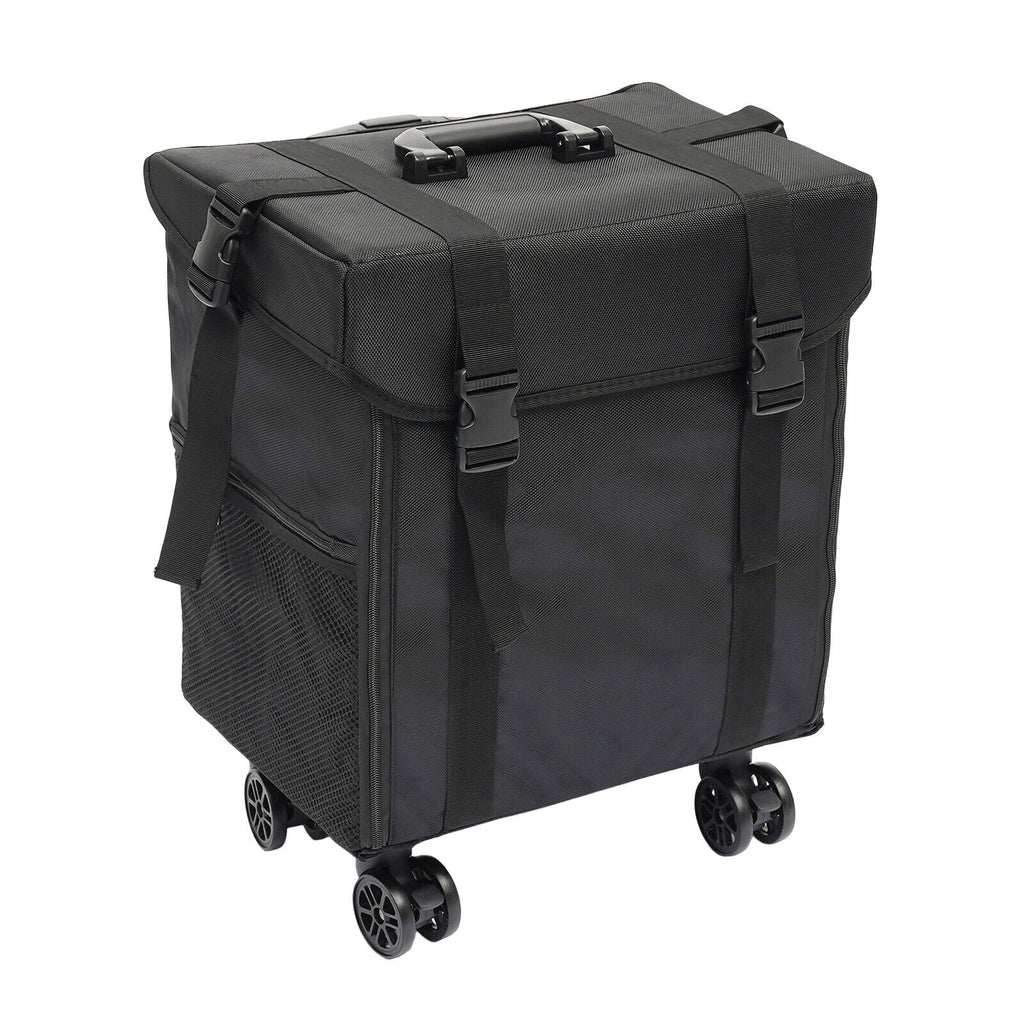 Cosmetic Makeup Trolley, Up Suitcase Trolley, Case, Make Makeup Wheels Case Cosmetic Suitcase Rolling with