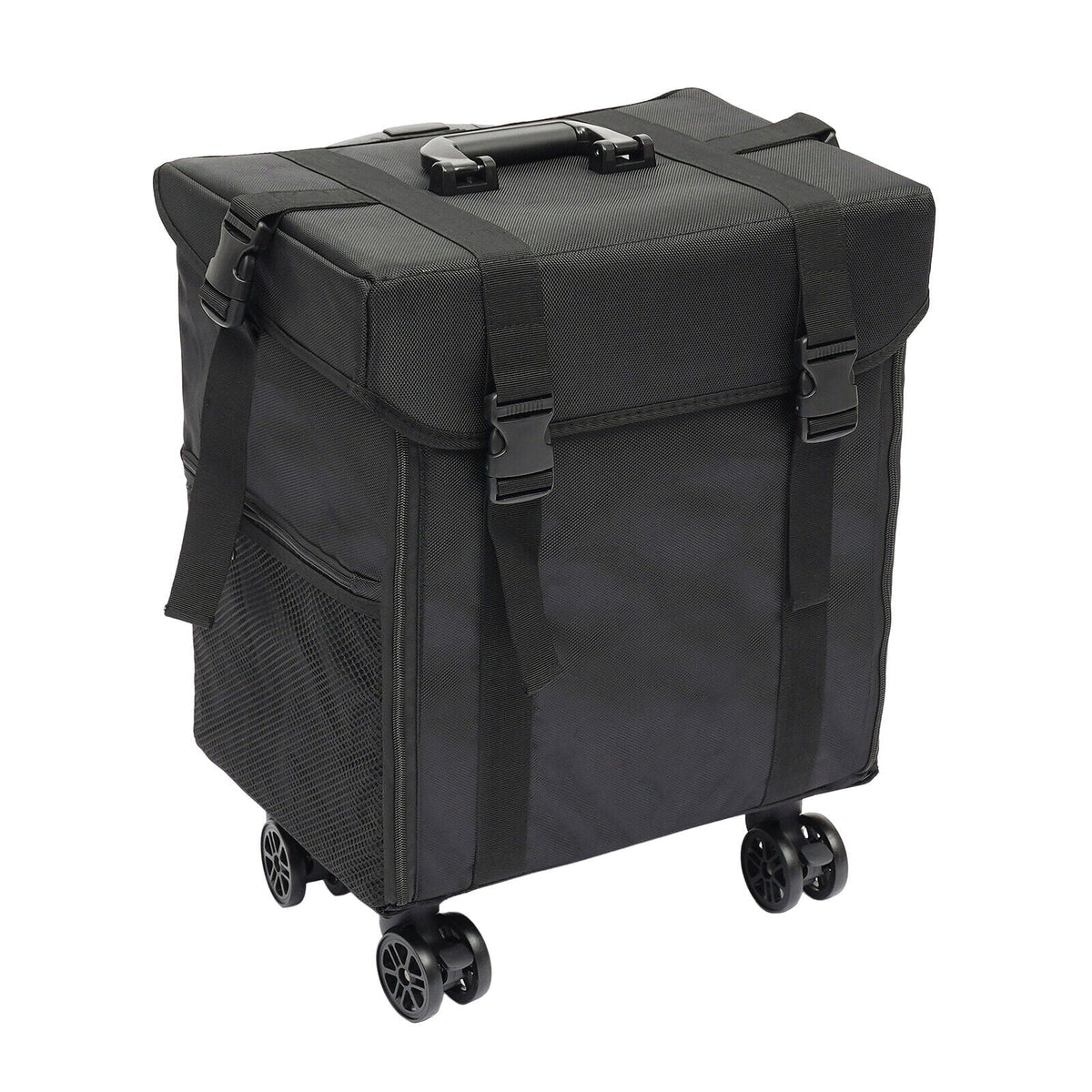 Cosmetic Makeup Trolley, Up Suitcase Trolley, Case, Make Makeup Wheels Case Cosmetic Suitcase Rolling with