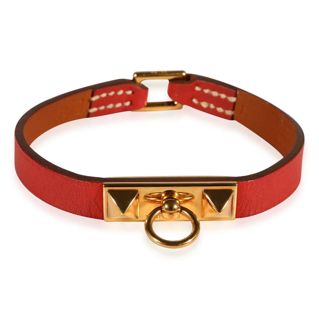 Bracelet Mini In Hermès Pre-Owned Calfskin Swift Rivale