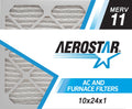 Filter, of MERV Air Aerostar Box 11, 10x24x1 4 10x24x1,