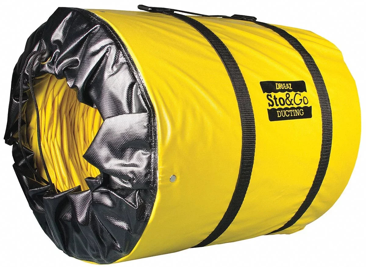 Extension Dri-Eaz F405 Duct,Semi O.D.,300"L Rigid,12"