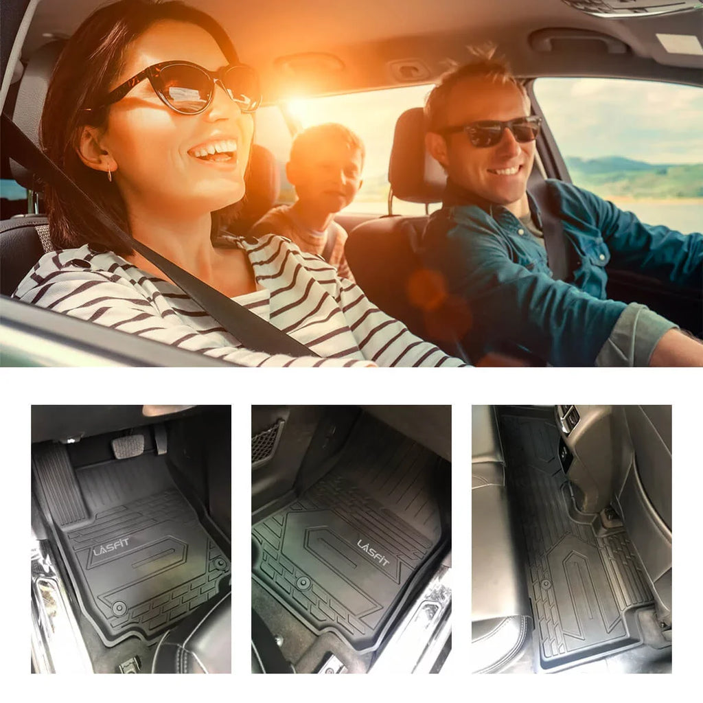 Floor Storage, for Double Plastic Silverado/GMC Cab, 1500 Fit Without & Lasfit Cab Crew 2020-2022 Mats (Don't Chevrolet 2019-2022 2500HD/3500HD Sierra Storage)