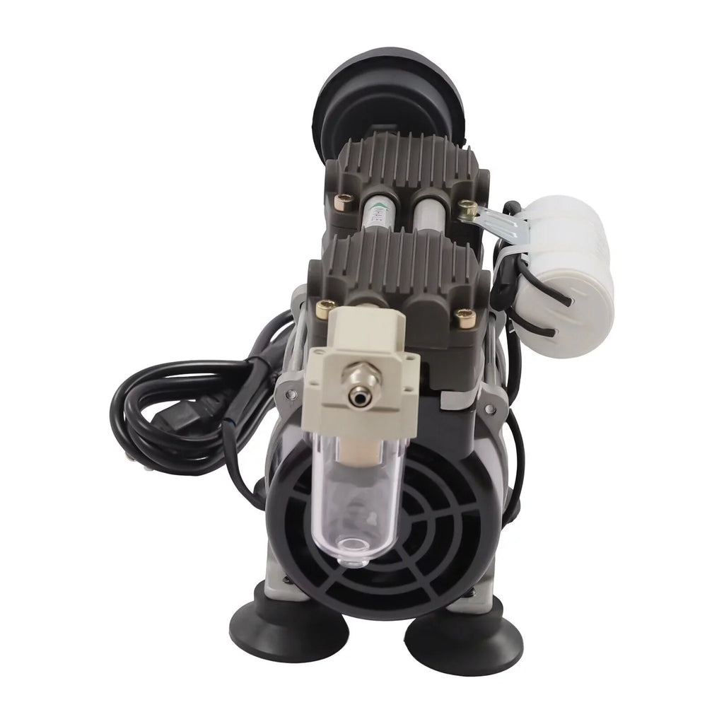 100W Oilless 95Kpa Oil Free Pump Vacuum Pump Industrial with Air Filter Vacuum