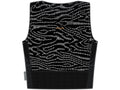 ZoneKnit 125 Black/Snow/Aop, Women's, Cropped Topo Bra-Tank M Lines Icebreaker -