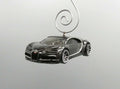 Chiron Custom Car Christmas 2016 Bugatti '16 Grey Adorno Ornament Gray