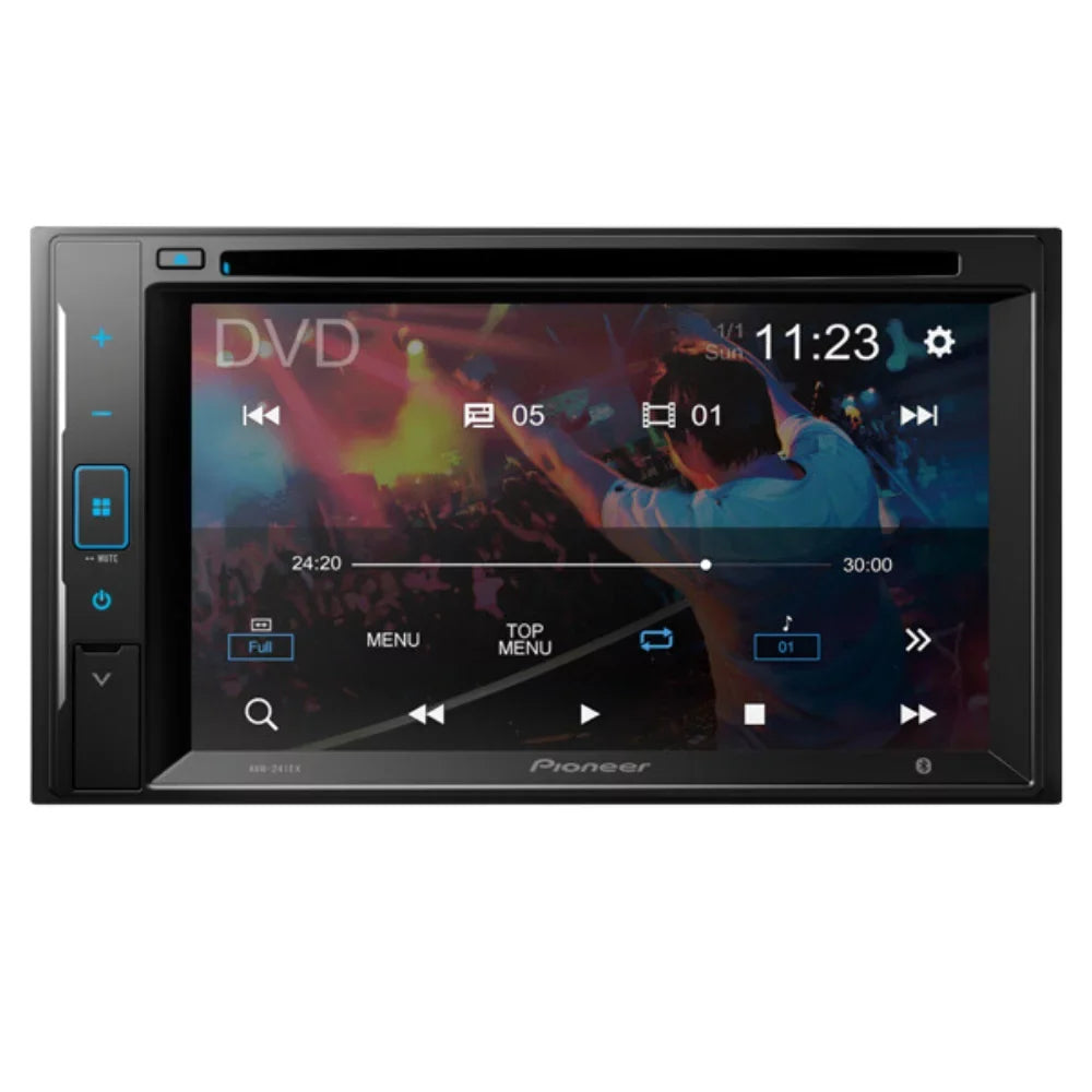 Digital W/ Media Bravada Oldsmobile KIT4835 Kit/in-Dash AM/FM 2002-2004 with for Camera/Installation Car Touchscreen Pioneer Bluetooth/Backup DVD/CD Receiver Double AVH-241EX Stereo 6.2" Bundle DIN
