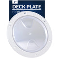 FO4467 with Oceans Bass Boat Five Caravan for Boat, Hatch, and White Hatch UV-Resistant Plate Fishing Deck - Bag, Boat, RVs, Round Marine ABS Plastic, Inspection Cover Storage Detachable Pontoon, 6"