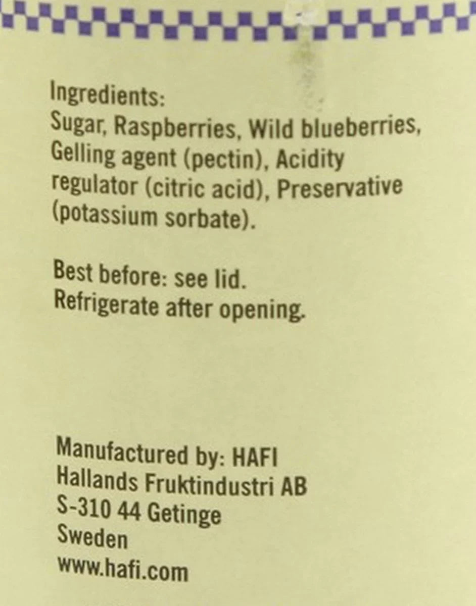Pack & Swedish Oz. Spoon Preserves Stirring Each Currant Set) Combo Hafi of 14.1 ml) Stainless Queens with Steel Swedish Black (3-Pc Blend (400 Bonus