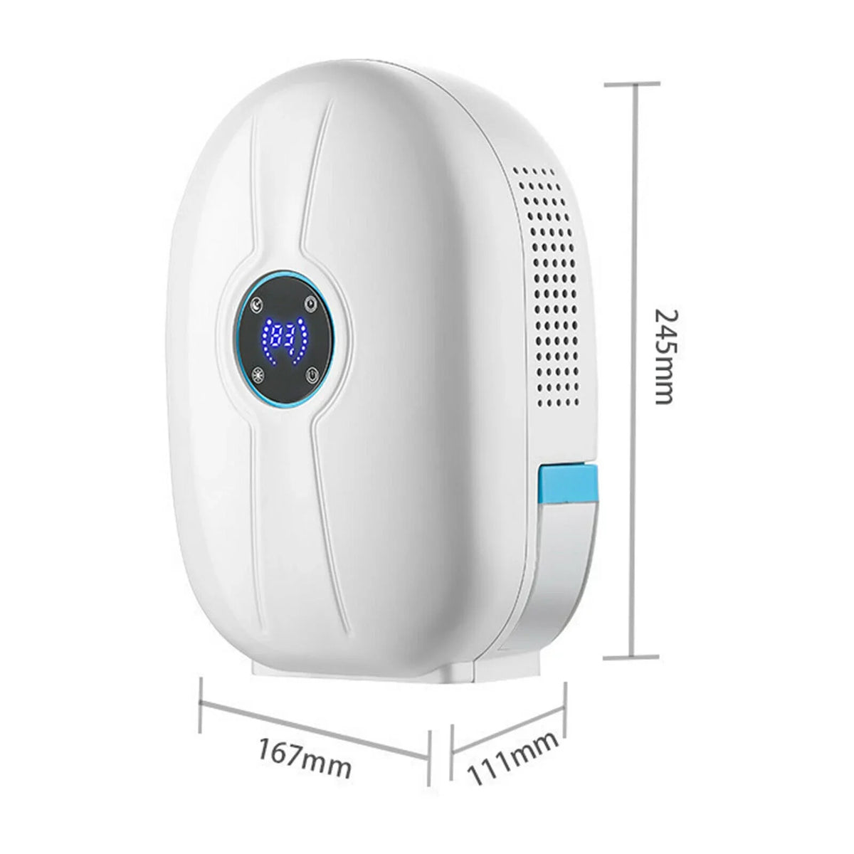 Dehumidifier Dryer Digital Remote Home Bedroom 500ml 22W Air Machine Mini