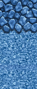 Height SmartLine Liner 54" | 25 Swimming | Unibead Gauge | Swirl Pool Boulder for Round 18'