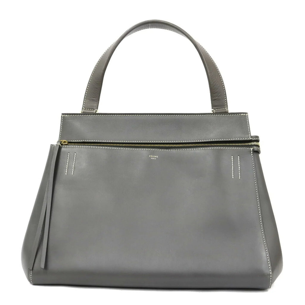 Celine Handbag Pre-Owned Edge Ladies Gray CELINE (Fair)