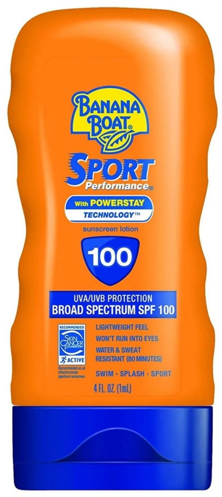 Lotion Sunscreen 100 Boat SPF 3) Banana of 4 oz Performance (Pack Sport