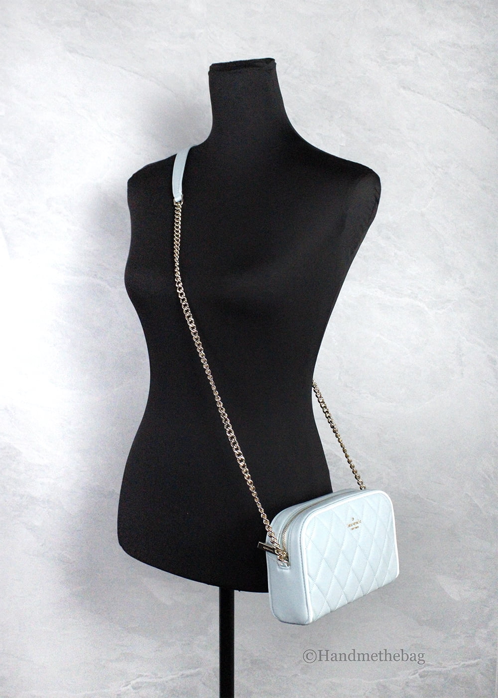 Bag Mini Leather Quilted Smooth Spade Carey Kate Crossbody Camera Wild Sage