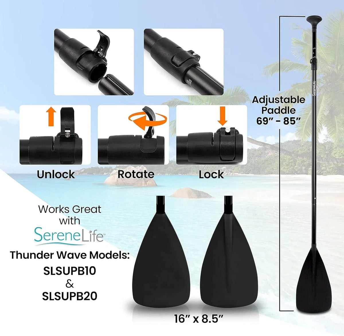 Sand Paddle Inflaable Paddle-Board Paddle Up - Waer Sand - -Flow SLB105 Paddle-Board Adjusable Waer Up For Adjusable Oar