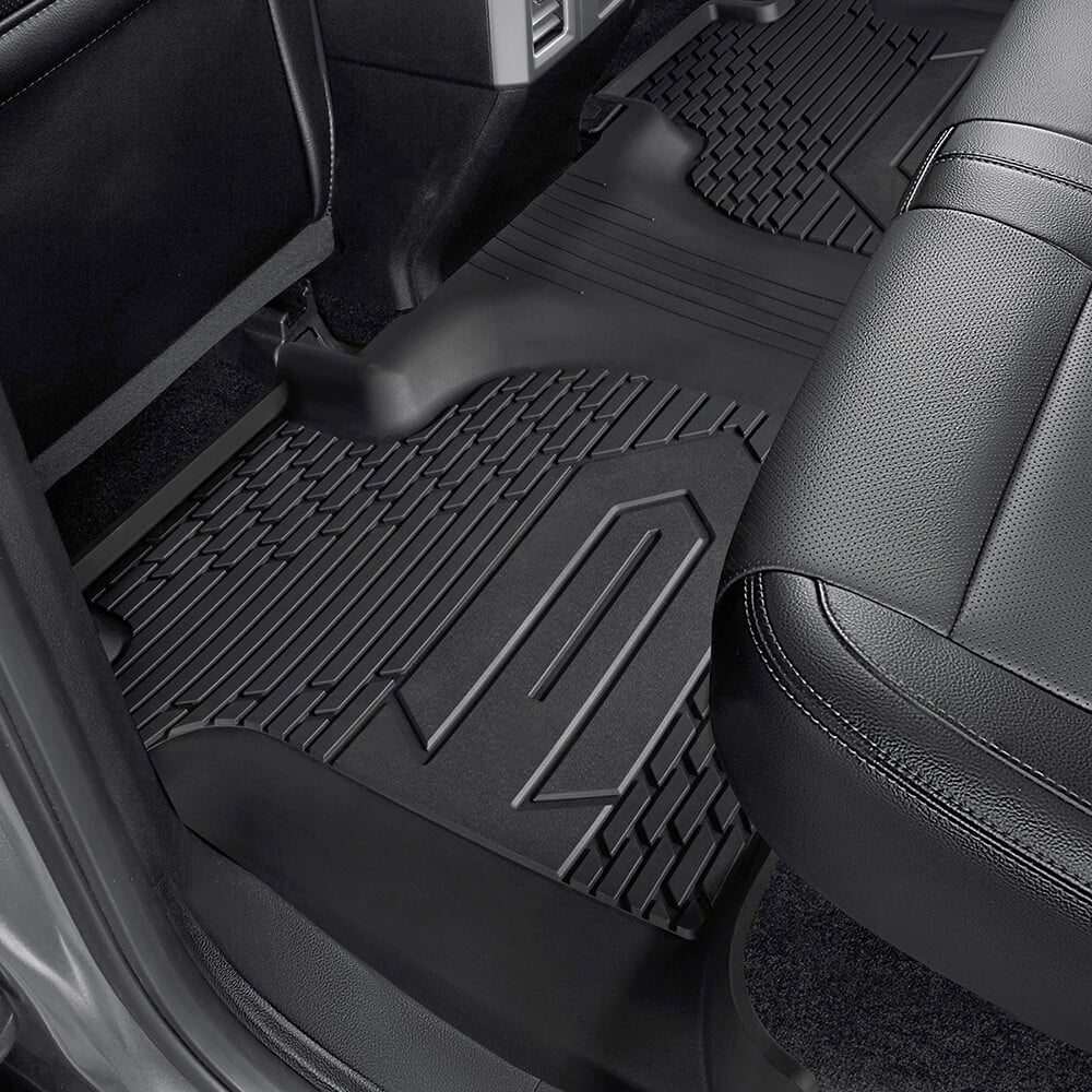 Floor Storage, for Double Plastic Silverado/GMC Cab, 1500 Fit Without & Lasfit Cab Crew 2020-2022 Mats (Don't Chevrolet 2019-2022 2500HD/3500HD Sierra Storage)