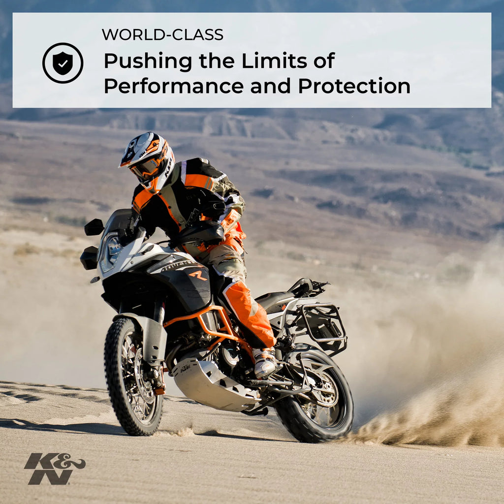 K&N Engine Powersport SU-4000 Premium, DRZ400, DRZ400E, Performance, DRZ400SM, Filter: SUZUKI/KAWASAKI High (DRZ400S, KLX400R, KLX400SR) Air 2000-2019 Air Filter:
