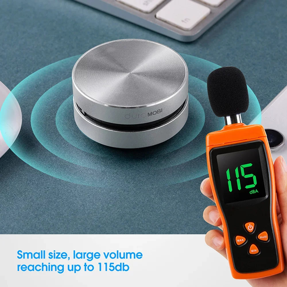Bone Packs Speaker Speakers Mic Built-in Sound Conduction Loud Mini BT Dura 2 Box Stereo MOBI Wirelessly Sound Portable Silver