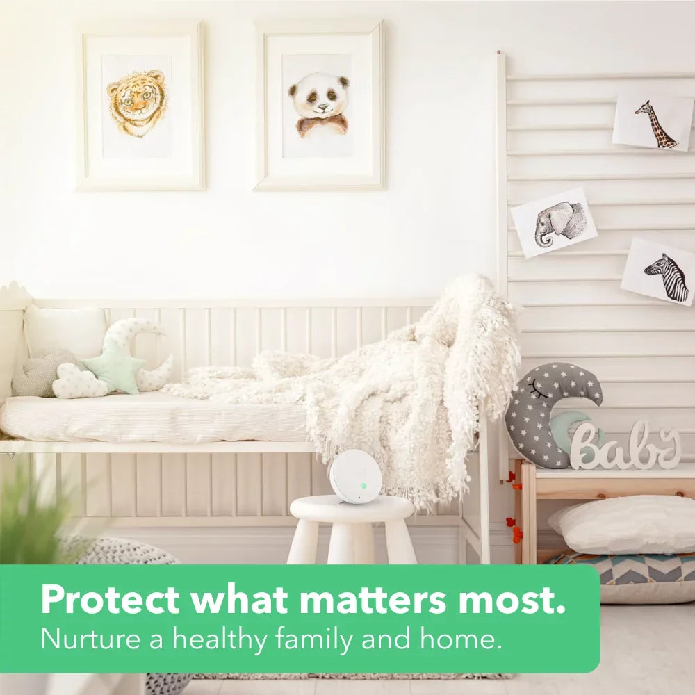 '- Mold-Risk grade Air Indoor Monitor Wave Airthings with Mini Indication