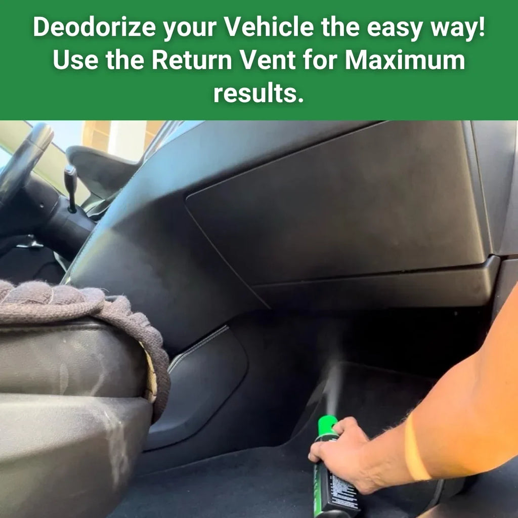Treatment with Deodorizer Natural, System - Fogger HVAC Duct Aid All Multiple Mold of Concentrate and Thymol Air with Uses. - 4 Duct Plant-Based Pack