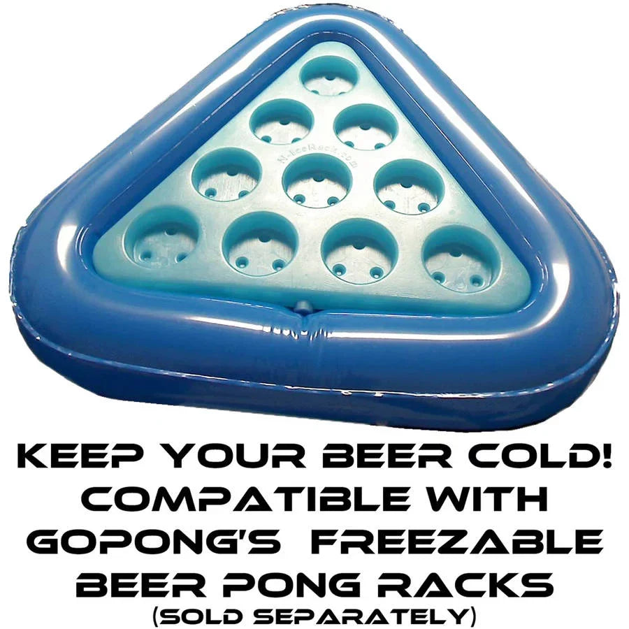 Pieces) Pool Rack GoPong Beer Pong Game (5 Pool Floating