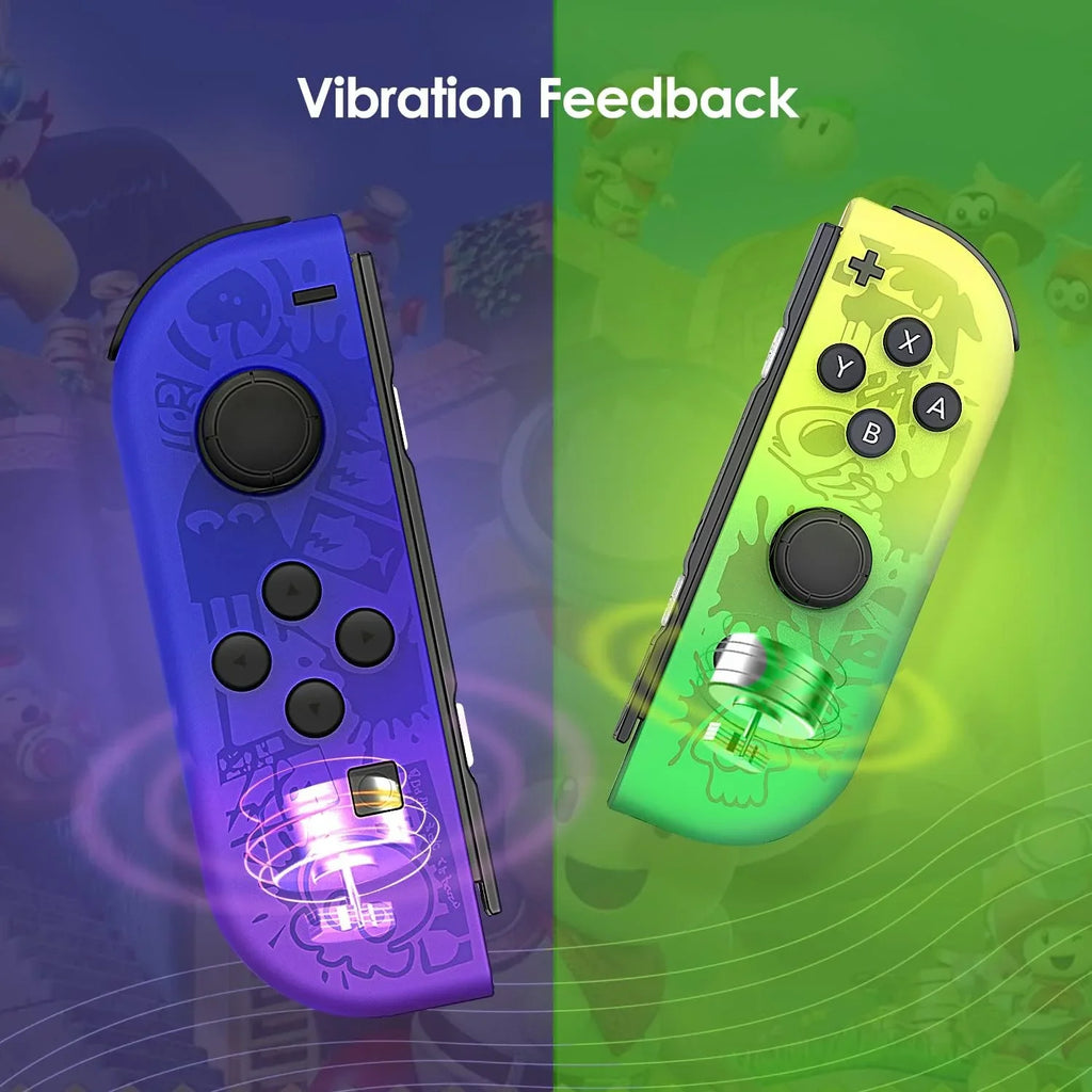 Joy cons 3 Controllers Edition Special Controller,Wireless Nintendo Joy-Pad Splatoon Joystick- Switch