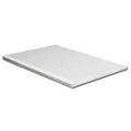 2" in Bowery Transitional Fabric Hill Board White Bunkie King