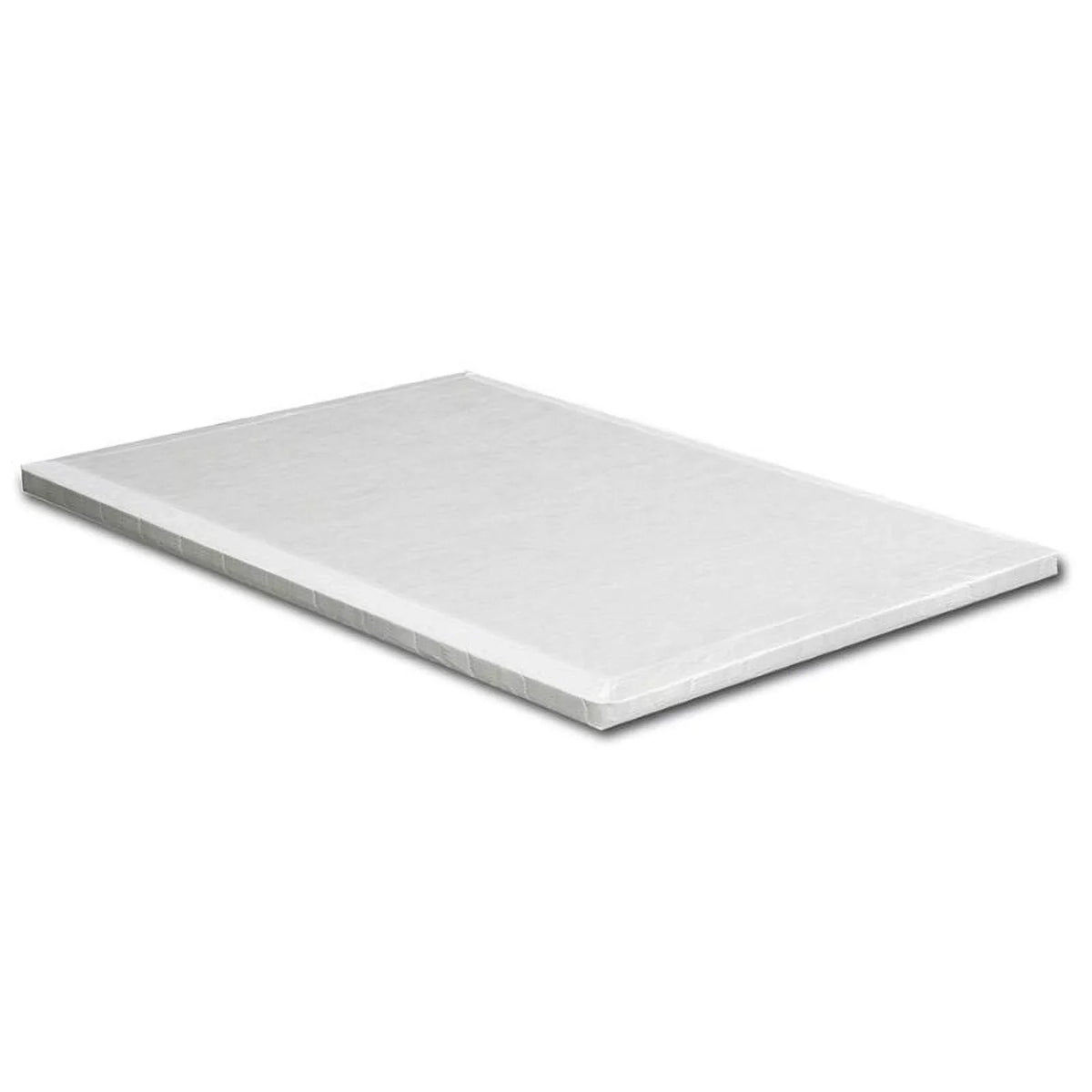 2" in Bowery Transitional Fabric Hill Board White Bunkie King