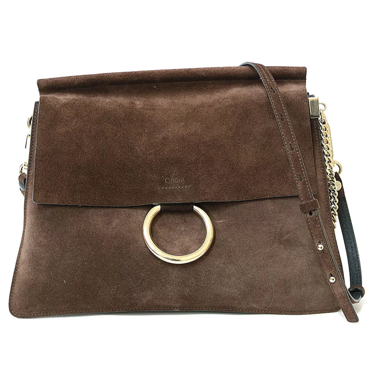 Shoulder Chloé Pre-Owned (Fair) Ladies Bag Brown Chloe