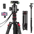 Mount,16.5" inch dimension, Professional Travel Load Camera, Tripod Tripod Tripod with Heavy for 360 30lb DSLR Degree Victiv Head for Duty Phone Aluminium Folded Ball Camera Monopod, 81 and