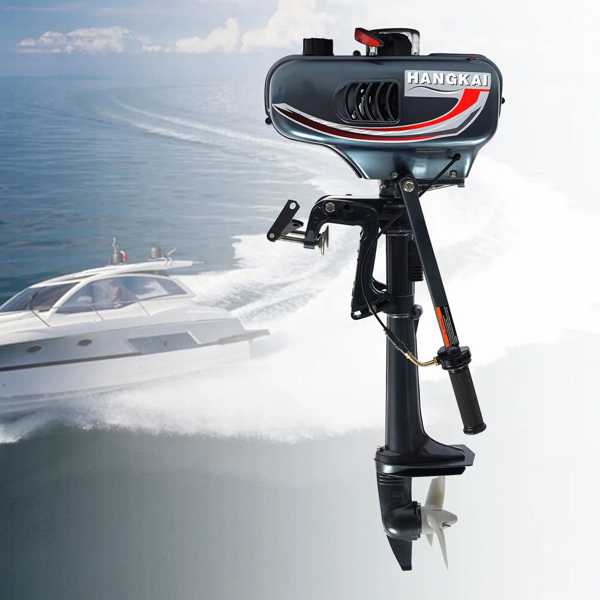CDI Boat 3.5HP Outboard Petrol 2-Stroke H / Fishing System Engine Motor 10 Km