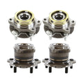 2016-2019 2013-2019 of Altima 2009-2014 Front 4 Hub FWD Bearing Wheel Murano Set Rear and Maxima V6 HB4X0028 Replacement for with AutoShack JX35 2007-2018 Assembly Nissan QX60 INFINITI ABS Pathfinder