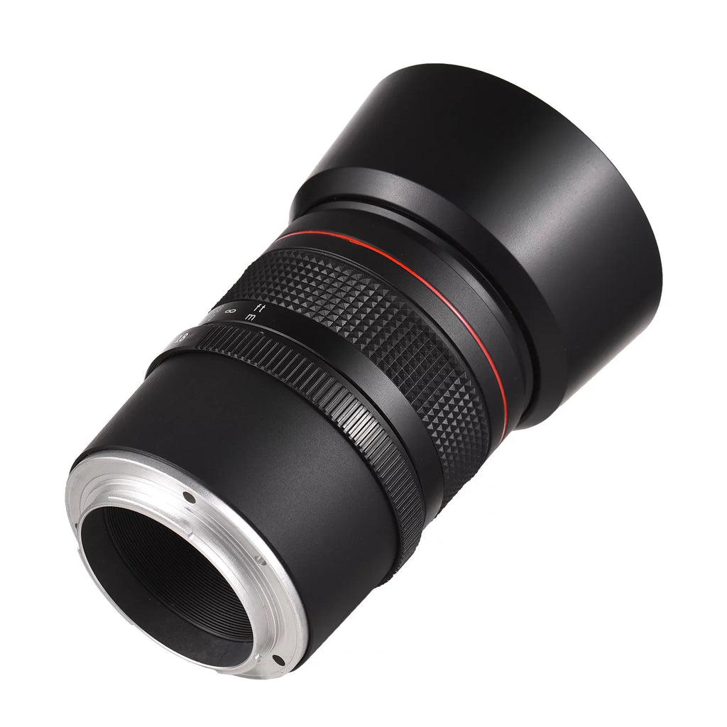 Lens A9, A6000, A6400, Telephoto Suitable Cameras Large A5100 A6300, A7 F1.8 Focus Manual with A6500, Series, 85mm for Aperture, Andoer Medium