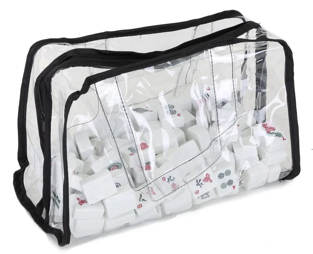 Silver & Replacement Soft tiles, MJ Jongg Direct Black bonus Mah Logo wraps Case matching Designer and and Case, included) two not (Replacement includes racks trays, Soft - bag, pushers Only a