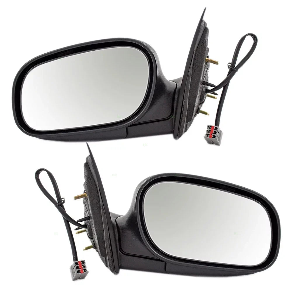 Marquis Driver View Side Compatible Passenger and 98-08 Upgrade 6W7Z17683AA Replacement 6W7Z17682AA Crown Grand Victoria Mirrors Chrome Performance Brock with with Power
