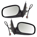 Marquis Driver View Side Compatible Passenger and 98-08 Upgrade 6W7Z17683AA Replacement 6W7Z17682AA Crown Grand Victoria Mirrors Chrome Performance Brock with with Power
