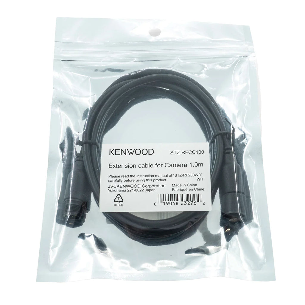 Extension for Cable Motorsports Ft.) Action System Camera STZ-RFCC100 KENWOOD (3.2 STZ-RF200WD KENWOOD Front-and-Rear Camera
