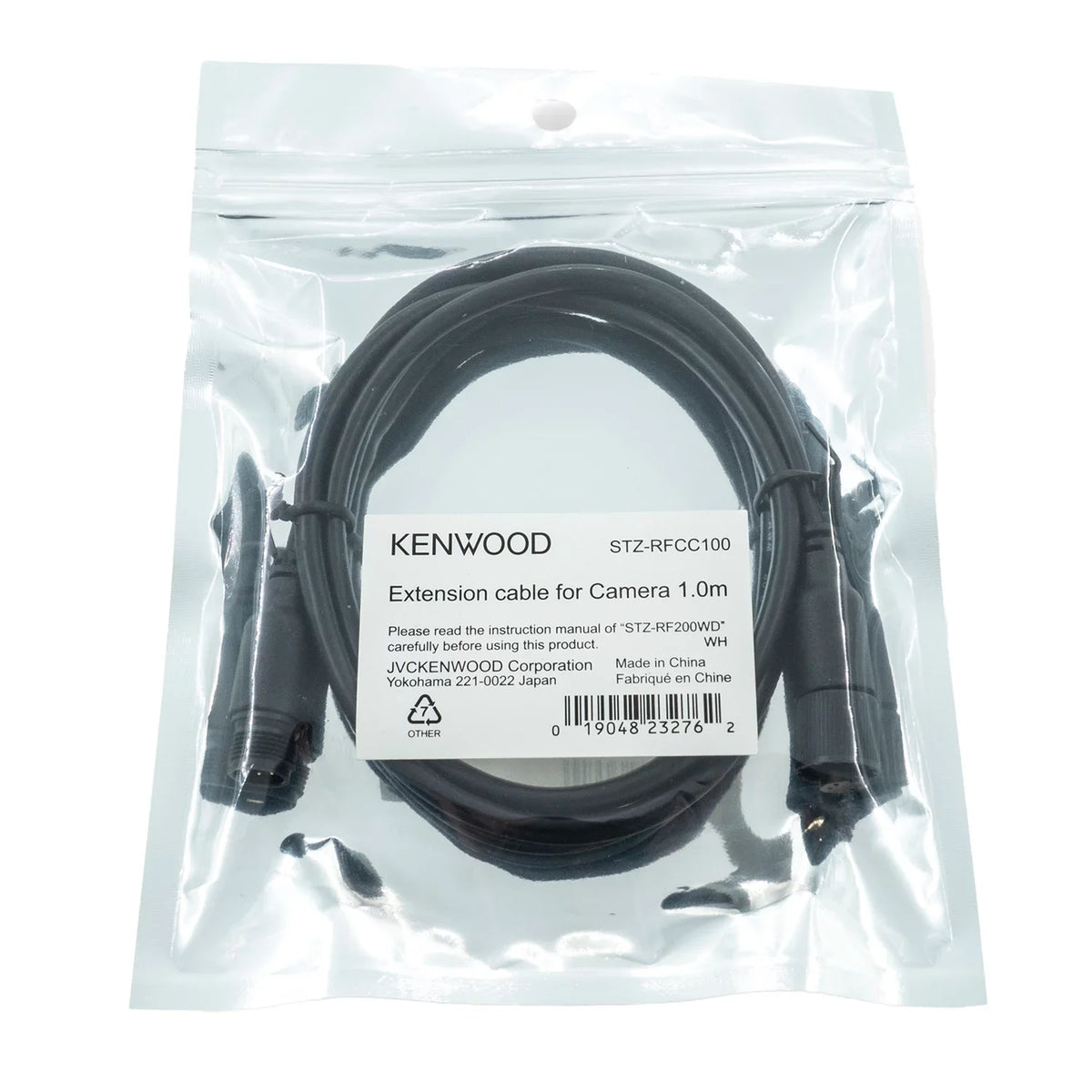 Extension for Cable Motorsports Ft.) Action System Camera STZ-RFCC100 KENWOOD (3.2 STZ-RF200WD KENWOOD Front-and-Rear Camera
