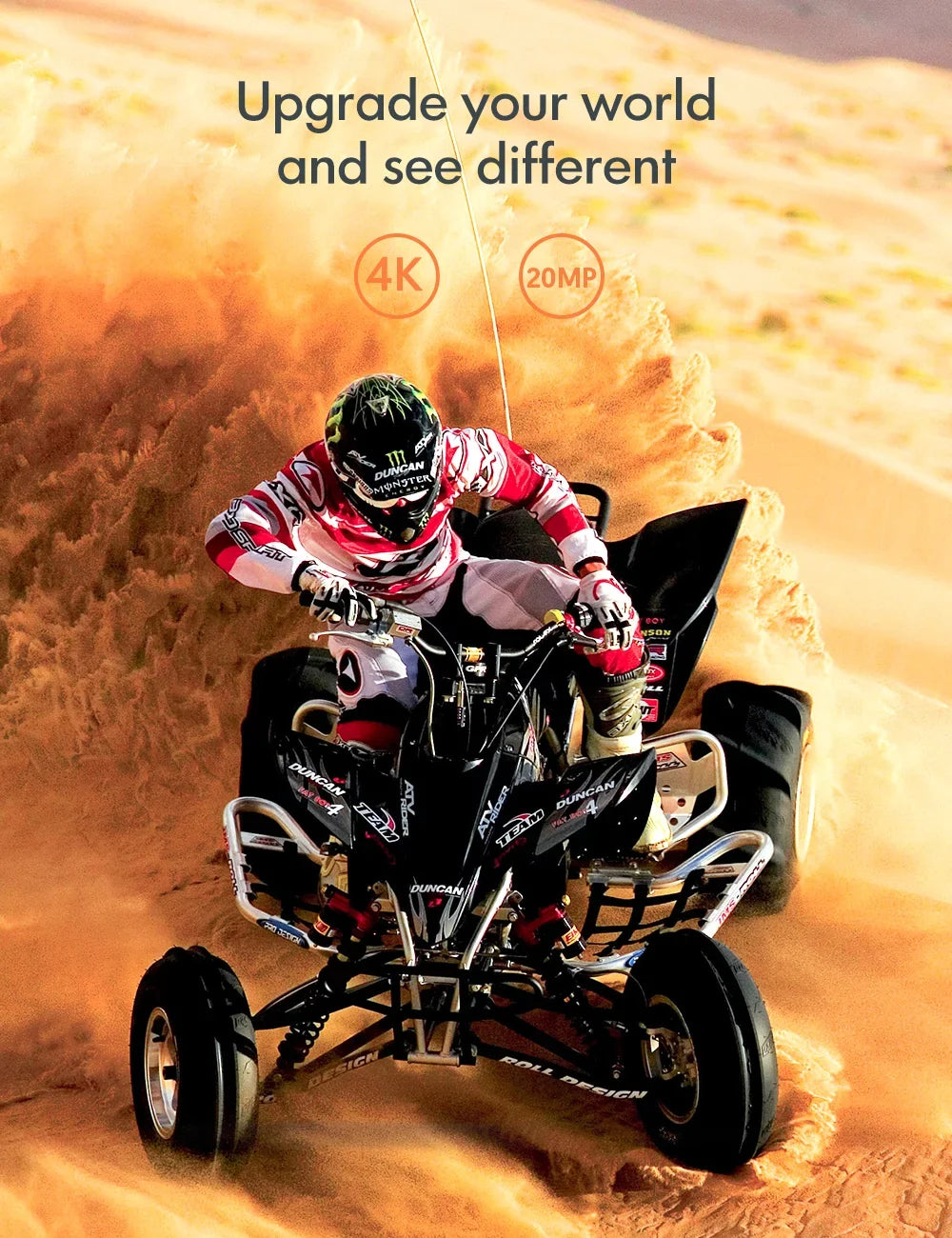 Skateboard A87 20MP Touchscreen WiFi Camcorder UHD Underwater Motorbike Apeman and Action Camera for Camera, 4K/60fps