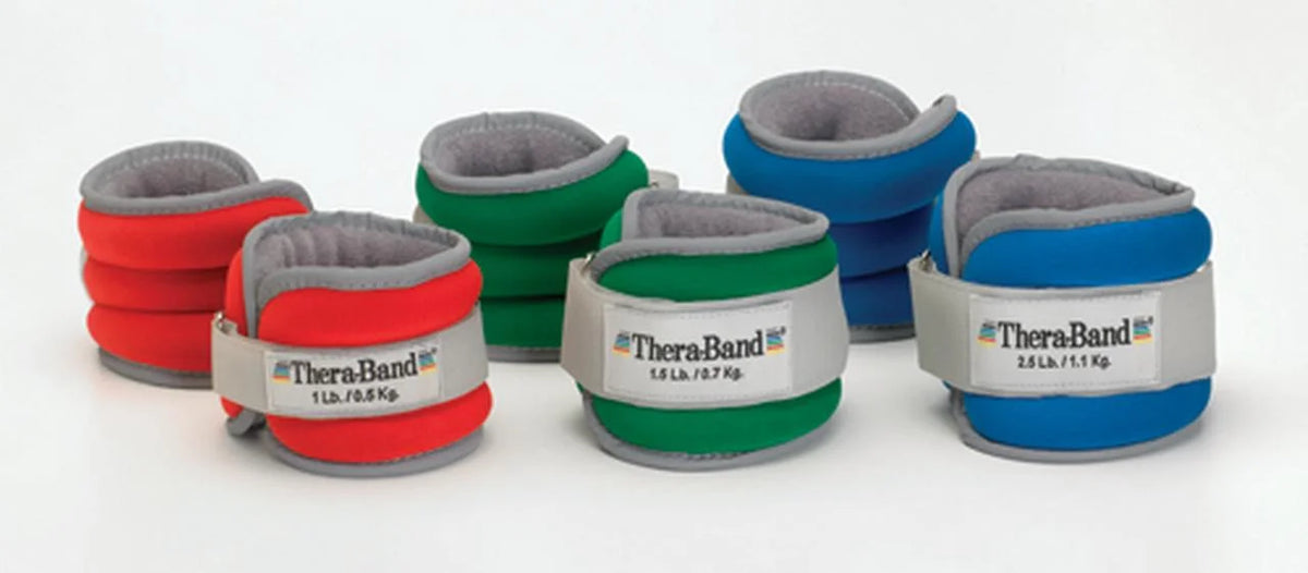 Fit Set, set 1.5 pound each, 2 & Weight of Comfort Green, Ankle TheraBand Wrist