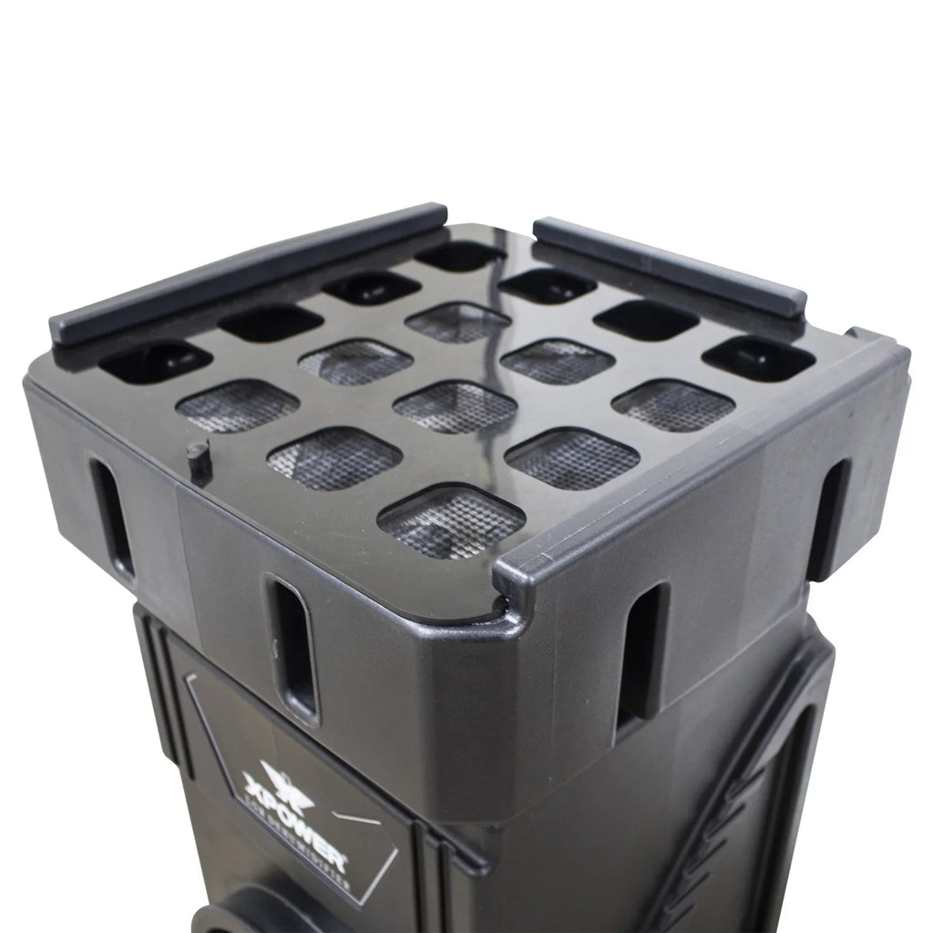 Air Filtration Spaces Scrubber Air Duty, Industrial, Machine, MEGA Speed Heavy System, with Large for XPOWER AP-2500D HEPA Negative Volume Control Air Variable Purification & Commercial
