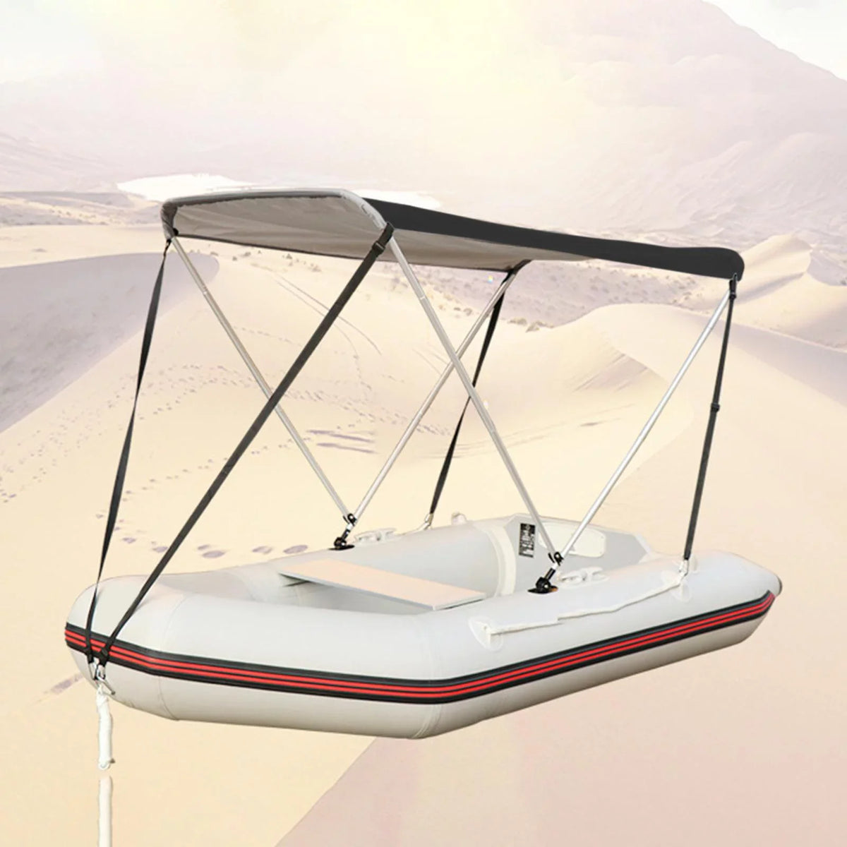 Inflatable Shade Cover Bimini Boat Sun Protection Sun Canopy Top
